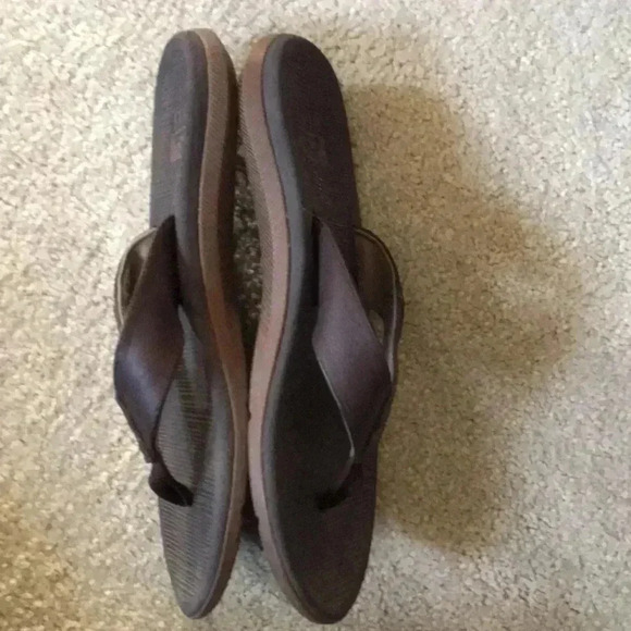 Reef Brown Pre-Owned Santa Ana Flip Flops-Size 11 - Picture 11 of 11